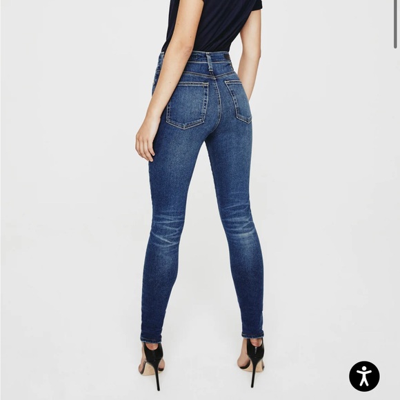 AG The Mila ankle super high rise skinny ankle jeans in size 27. - Picture 2 of 7